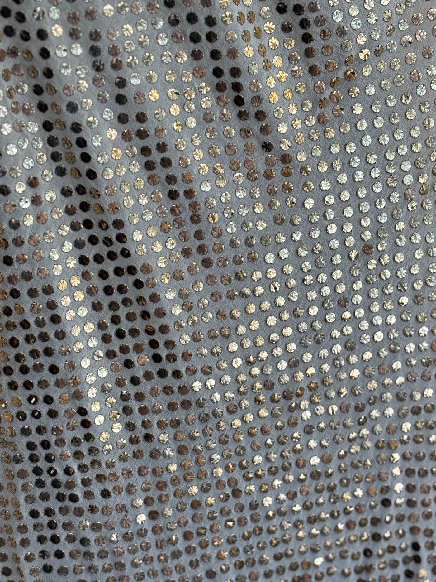 Embroidered  mukesh  ,a traditional Indian embroidery 44" wide and 3.60  yards long.[17690]