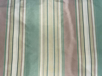 Multi Colour Stripe Silk Taffeta~54&quot; wide