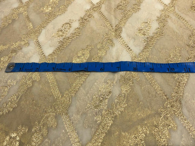 NYLON tissue with jacquard fabric  44"~wide available in 2 designs floral vines and geometric paisleys [17172/73]