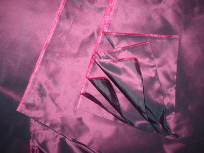 Pure Silk Taffeta fabric Blue with Pink Shot color 54" wide TAF180[2]