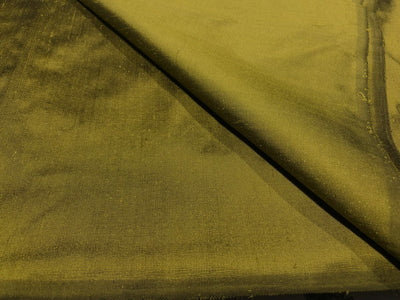 Silk Dupioni fabric army green color 54" wide DUP422
