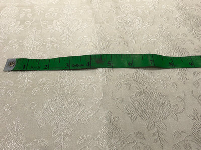 Silk Brocade fabric white ivory self jacquard jacquard BRO1025[4]