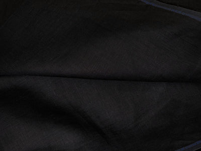 100% Linen premium heavy 44lea  suiting fabric 58" wide available in 2 colors black and butter cream [18501/02]