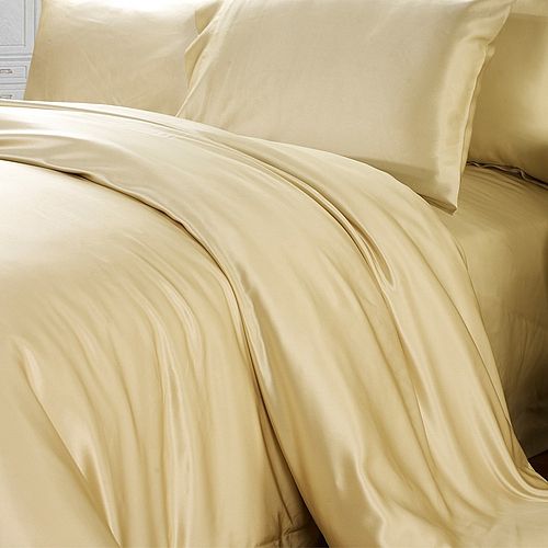 Pure silk Dupioni duvet cover set