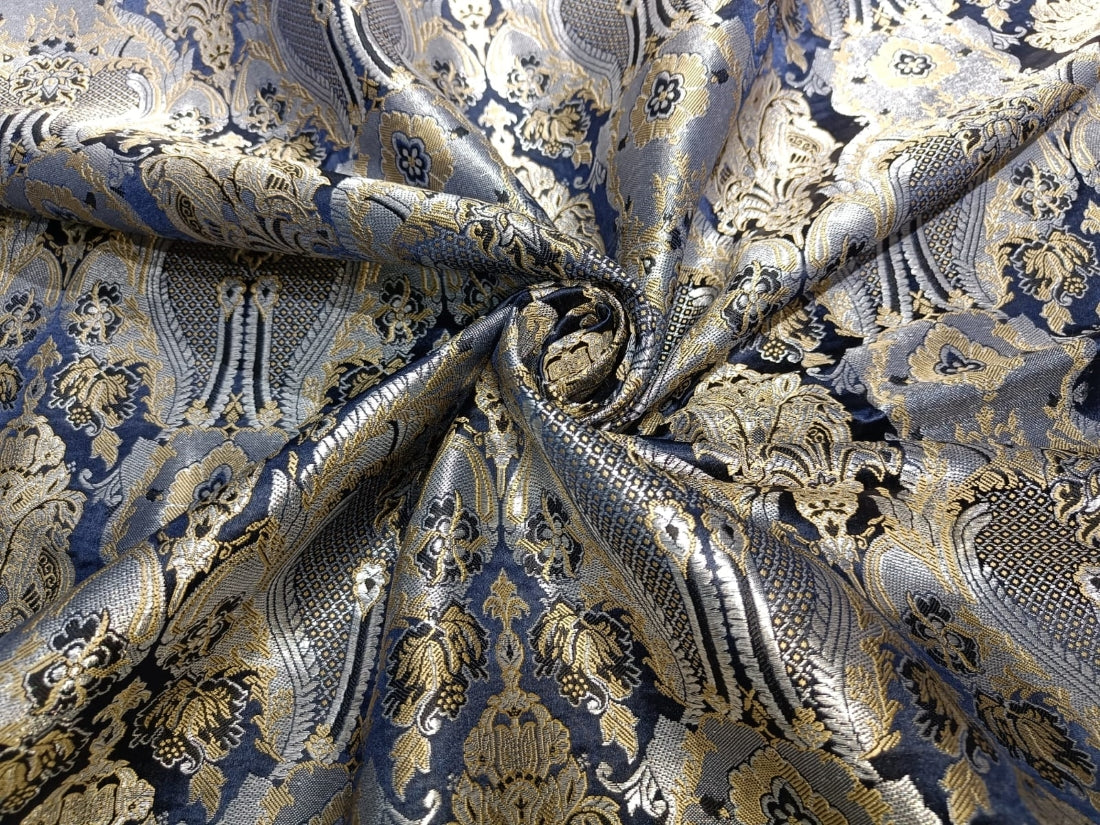 Brocade jacquard fabric 44" wide BRO838 available in EIGHT colors