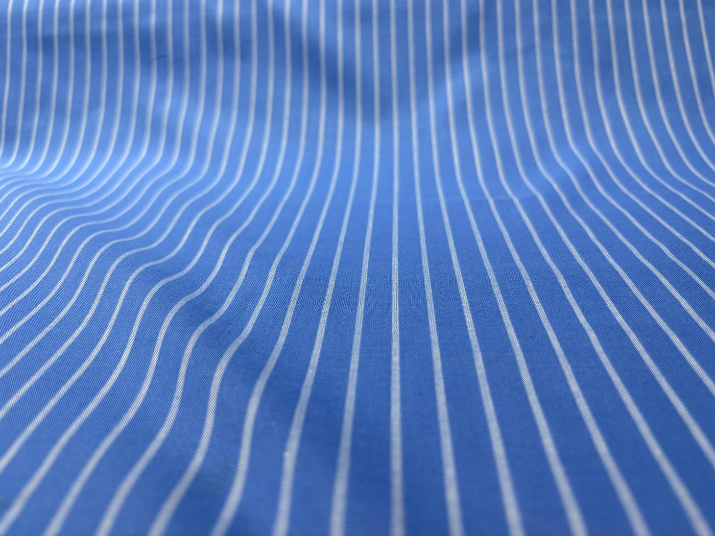 100% Cotton Poplin 58" wide stripes available in 2 colors pink and blue [17757/58]