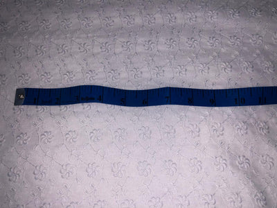 100 % Cotton Embroidered Fabric 44" wide [17648]