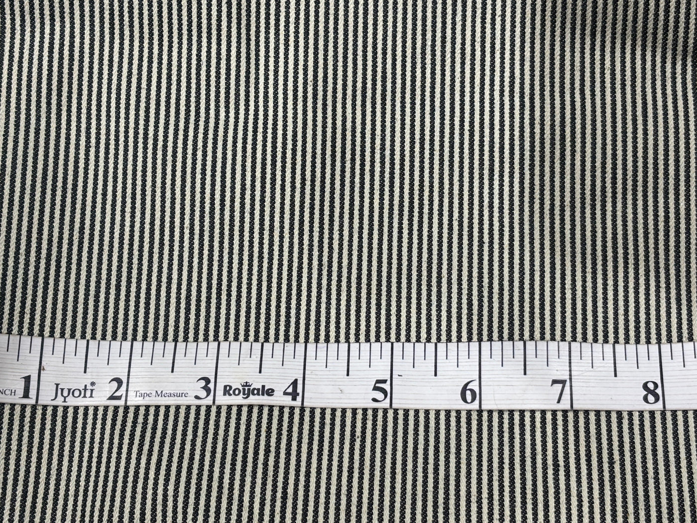 Denim 100% Cotton 58" wide stripes [17796]