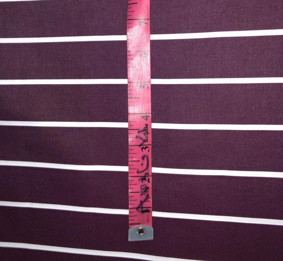 100% Cotton Poplin 58" wide  stripes available in 2 colors beige and chocolate brown[17811/812]