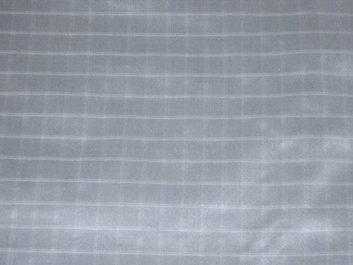 SILK TAFFETA FABRIC dusty blue and white color gorgeous plaids 54" wide TAFC31