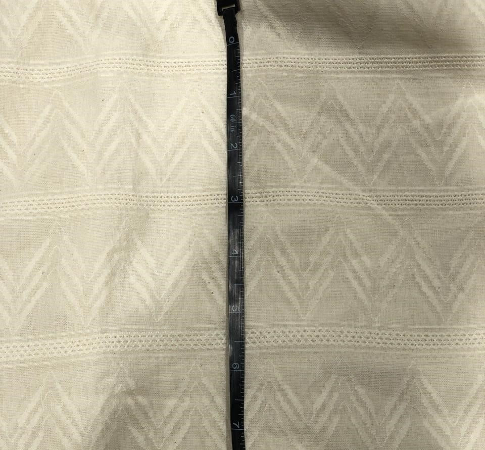 100% Cotton dobby and jacquard dark ivory [17723]