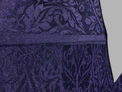 100% Silk Taffeta Jacquard Fabric  DARK PURPLE SELF jacquard FLOWY FEEL 40MOMME TAFJACNEW15[1]