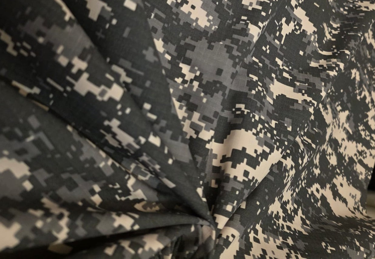 100% Cotton Denim  Fabric 58" wide available in 5 different designs of army prints