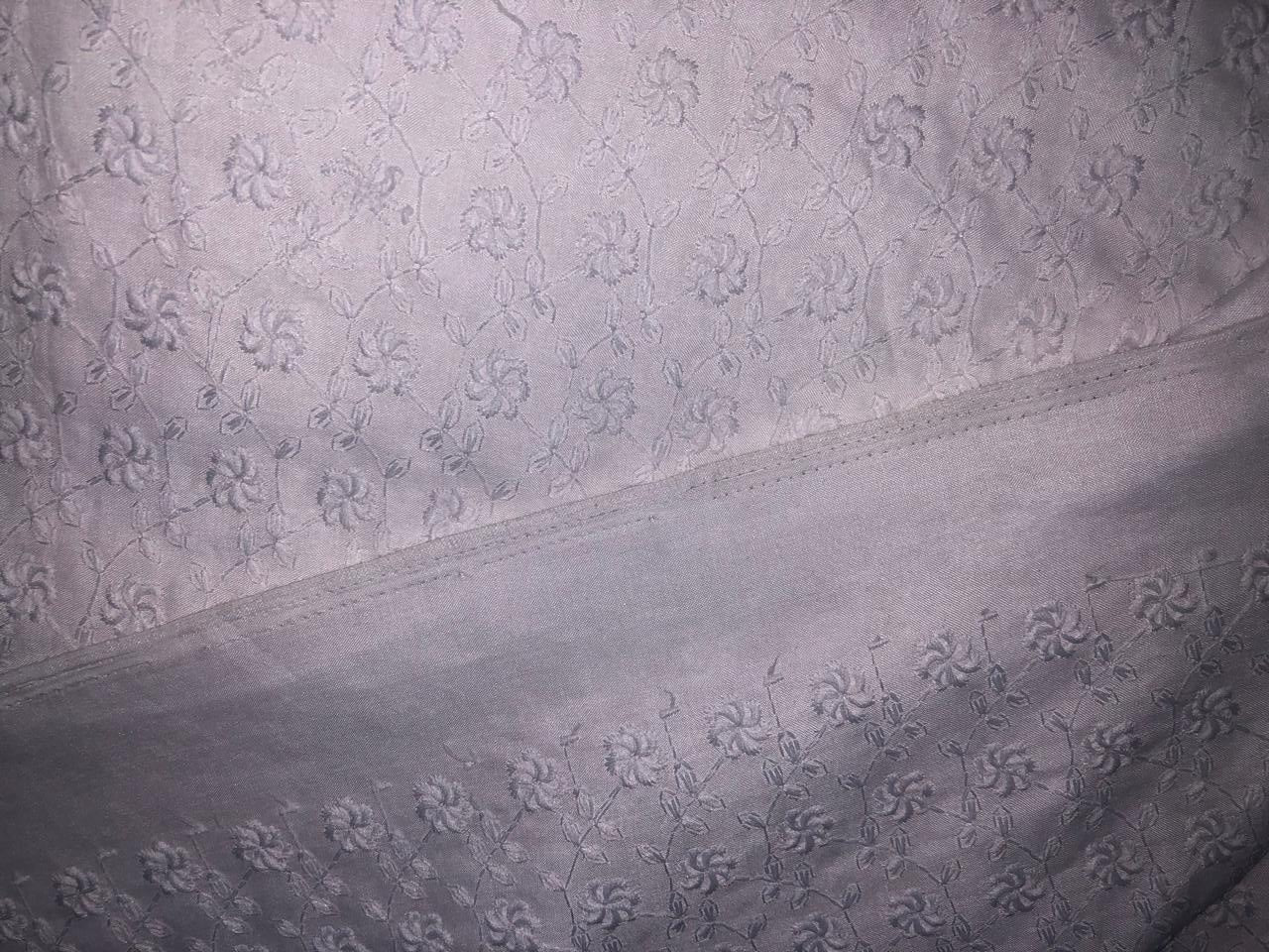 100 % Cotton Embroidered Fabric 44" wide [17648]