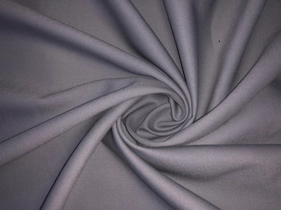 Suiting Superfine blended 70% poly 30% wool  58" wide available in 2 colors silver grey and grey  [15645/46]