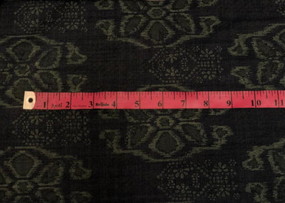 Denim 100% Cotton 58" wide animal print in 2 shades denim blue / teal and denim blue/blue  [18613/14]