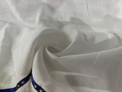 100% linen  150  LEA 58" wide natural white color [16209]