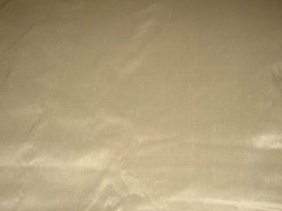 100% silk dupioni silk FABRIC Cream color 54" WIDE DUP21