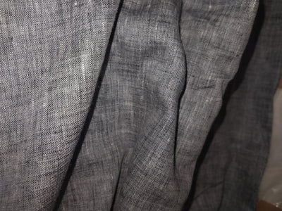 LINEN TWO TONE 58" GREY X IVORY [15911]