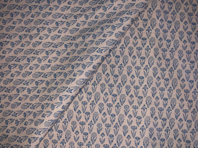 100% Cotton Linen  print 58" wide FLORAL PRINT motif's available in 2 colors red and cream ,blue and cream [17217/18]