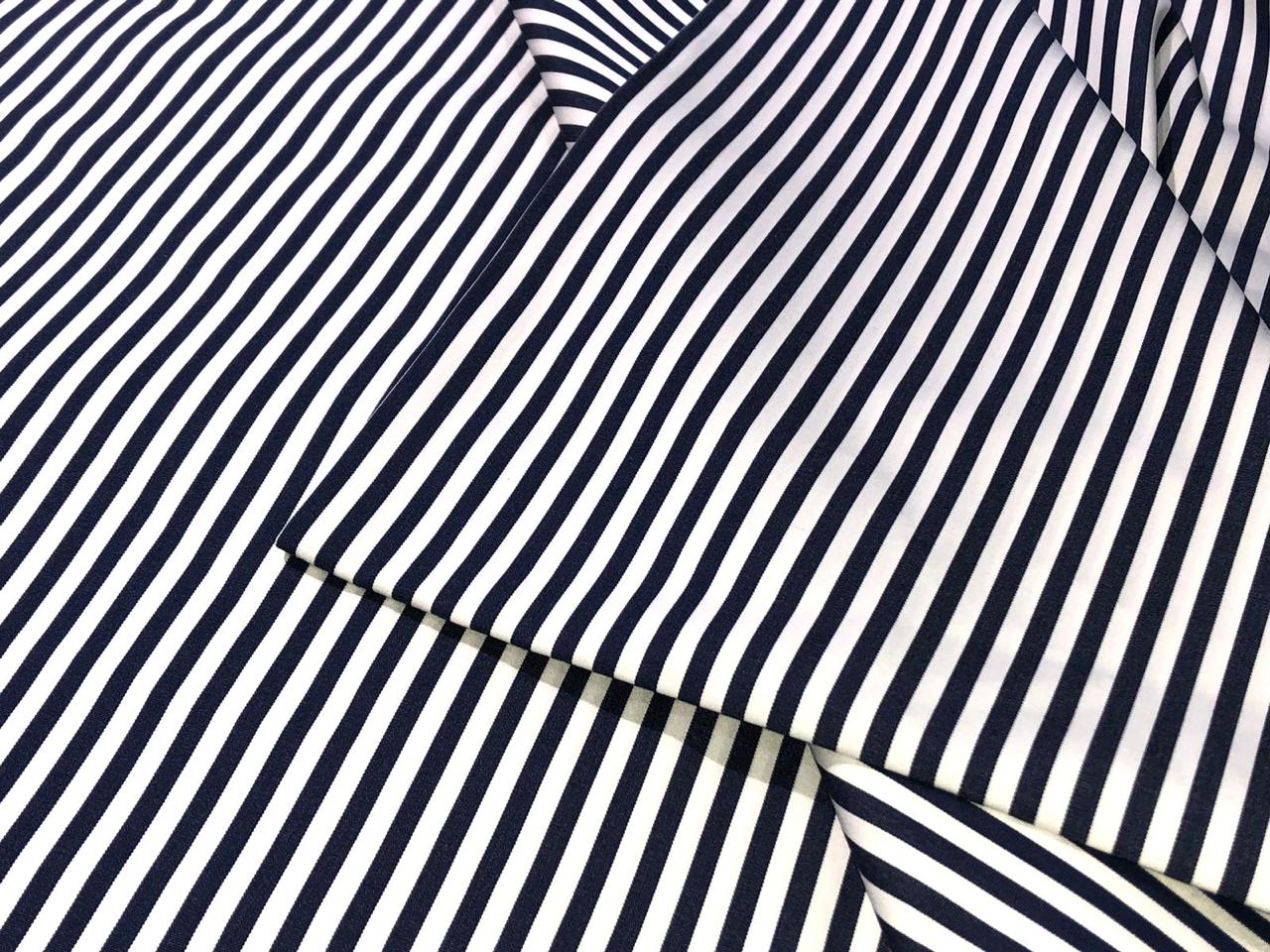 100% Cotton 40'S STRIPES  58" wide AVAILABLE IN 3 COLORS white and denim blue/white and navy and denim blue and white