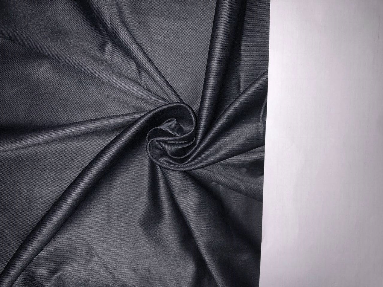 Polyester Twill  fashion wear fabric 58" wide available in 2 colors steel grey and khaki [17765/66]