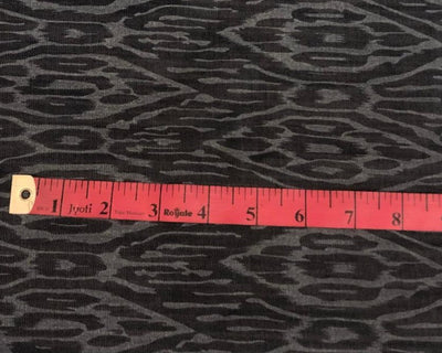 Denim 100% Cotton 58" wide animal print in 2 shades denim blue / teal and denim blue/blue  [18613/14]