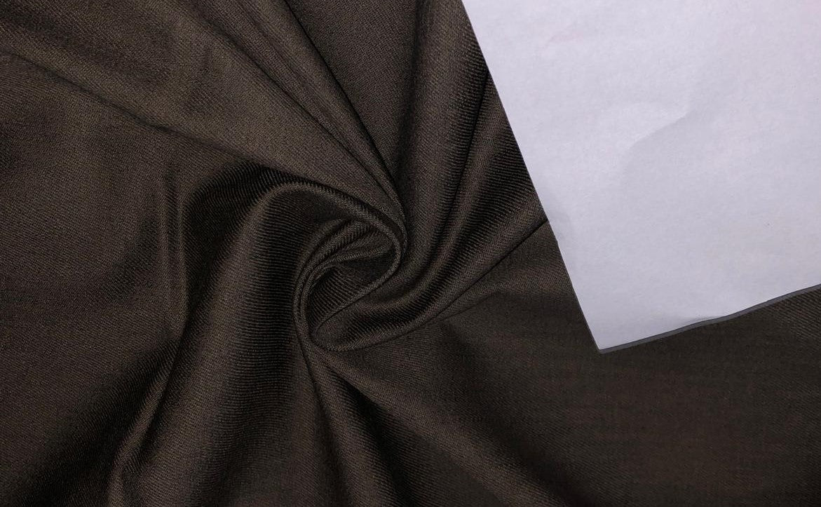Denim  Cotton  Fabric 54&quot; wide BROWN X BEIGE [17148]
