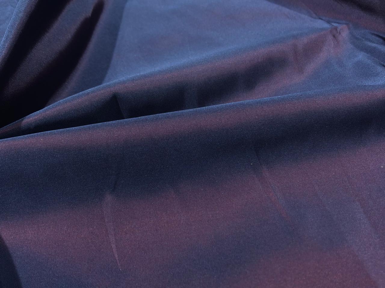 Silk TAFETTA fabric iridescent purple red [blue x red]  54"wide TAF344[2]
