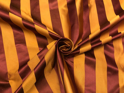 100% silk Taffeta satin stripes available in 8 different color shades [18296/97/98/99/18307/08/09/10]