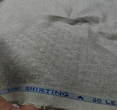 Linen dobby 58" wide available in 3 colors dark ivory/darker ivory and white sustainable and eco-friendly linen