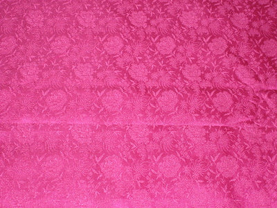 Silk Brocade fabric Pink color 44" wide BRO58[4]