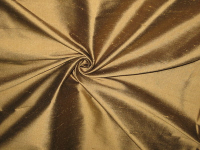 SILK Dupioni FABRIC Bronze with Black shot color 54" WIDE DUP28[3]