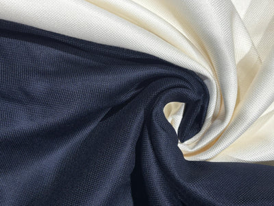 Huddersfield Bamboo suiting fabric made from 100% bamboo fiber 60" wide available in 3 colors white ivory ,dark navy  and  black [17710/11/17728]