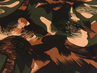 100% Cotton Denim  Fabric 58" wide available in 5 different designs of army prints