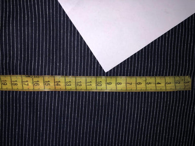 100% Cotton Denim  Fabric STRIPES 58" wide available in 2 styles 4mm and 2mm stripes