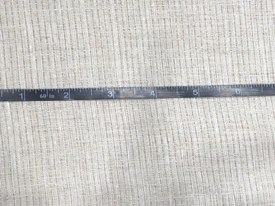 100% Linen stripe fabric mis-dent European dobby [17722]