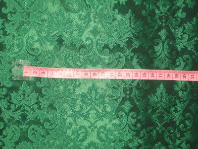 Brocade Fabric Emerald Green color 44" wide BRO72[2]