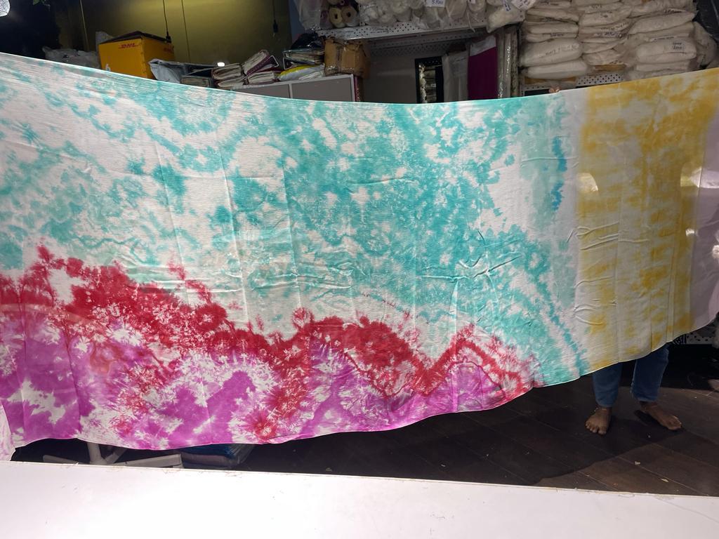 Silk Chiffon Shaded fabric 44" wide [15086]