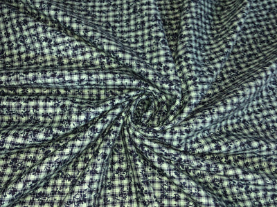 100% Cotton twill  plaids with  available in 4 colors REDS, BLUES and GREENS/GREEN,RUSTY BROWN , BLUE AND BROWN,WHITE AND BLUE AND GREEN AND BLACK