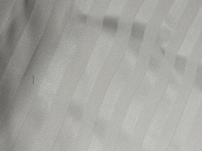 100% NATURAL banana FIBRE striped fabric White color 58" wide dyeable [17306]
