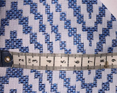 100% Cotton jacquard herringbone Fabric 58" wide available in two colors blue and mustard[13007/08] (Copy)