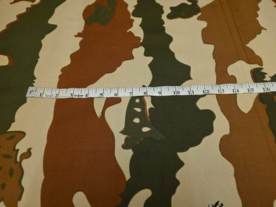 100% Cotton Denim  Fabric 58" wide available in 5 different designs of army prints