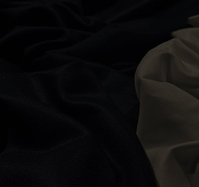 Huddersfield Bamboo suiting fabric made from 100% bamboo fiber 60" wide available in 3 colors white ivory ,dark navy  and  black [17710/11/17728]