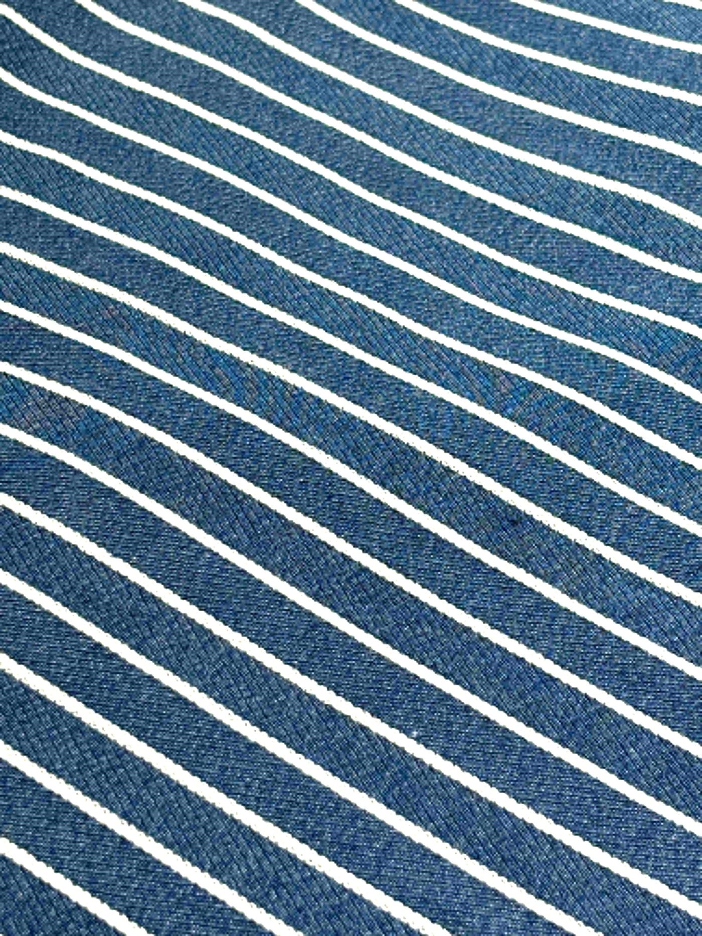 Denim 100% Cotton Yarn Dyed Stripes Woven with a classic twill weave [17763]