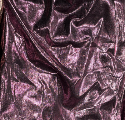 Metallic Lycra lurex fabric with subtle shimmer 58" Wide available in 7 colors black, bronze, magenta, mint ,candy pink, lilac and silver [17635/36/37/38/39/40/41]