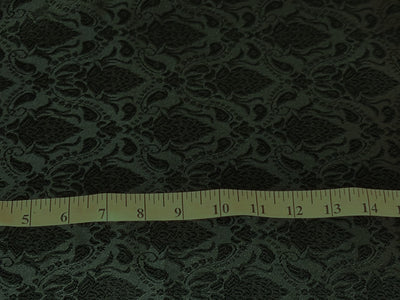 Silk Brocade fabric 44"self  floral  jacquard  available in 3 colors burgandy ,deep blue almost black and dark green BRO1065