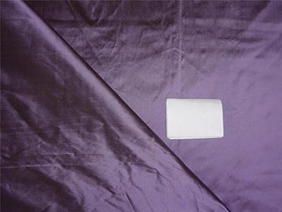 PURE SILK DUPIONI DARK LAVENDER X BLACK COLOR 54" wide DUP201[1]