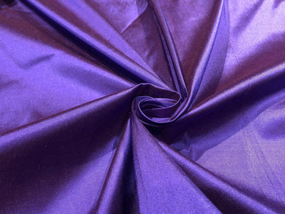 Silk Dupioni fabric royal blue x burgundy  color 54" wide DUP421