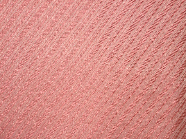 SILK BROCADE FABRIC Peachy Pink color 44" wide BRO90[3]